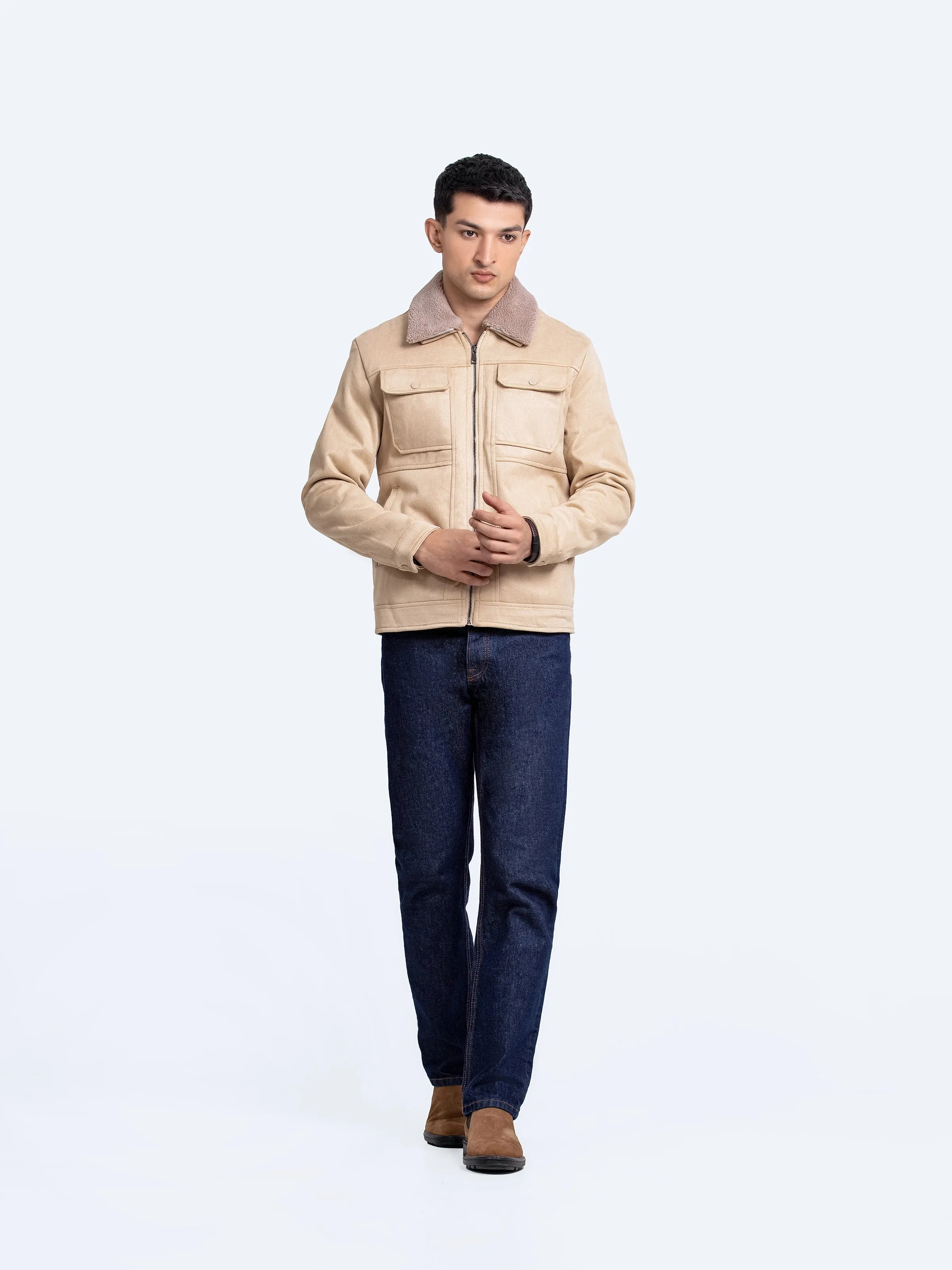 Sherpa Collar Jacket - FMTJ24-035