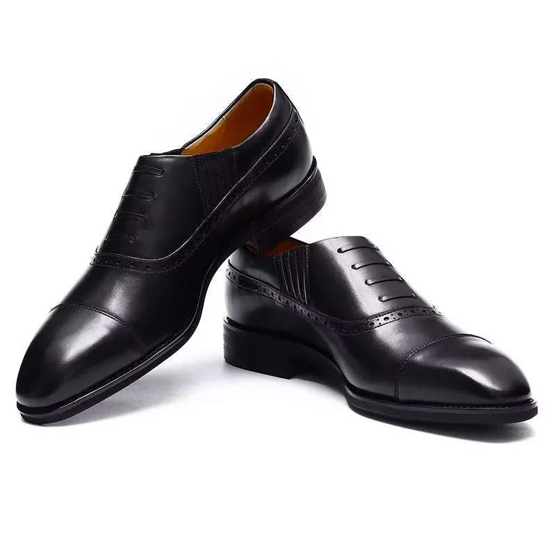 Silvareign Slip-On Derbys