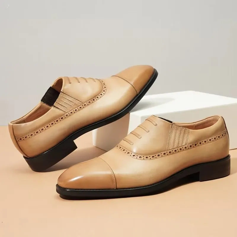 Silvareign Slip-On Derbys