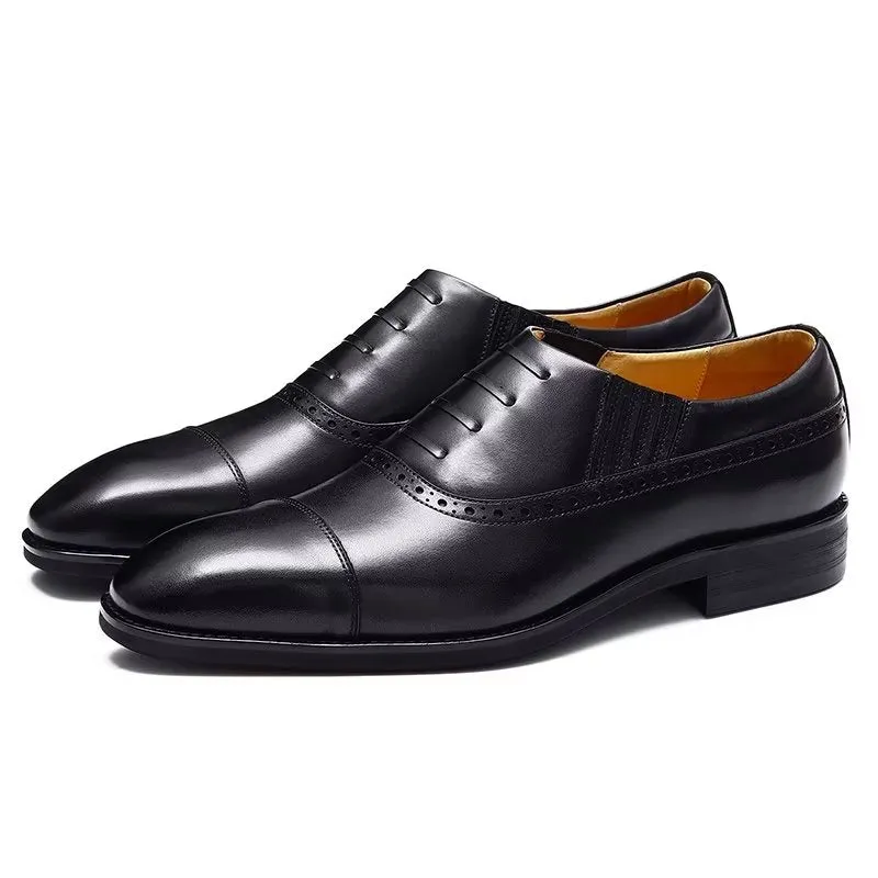 Silvareign Slip-On Derbys