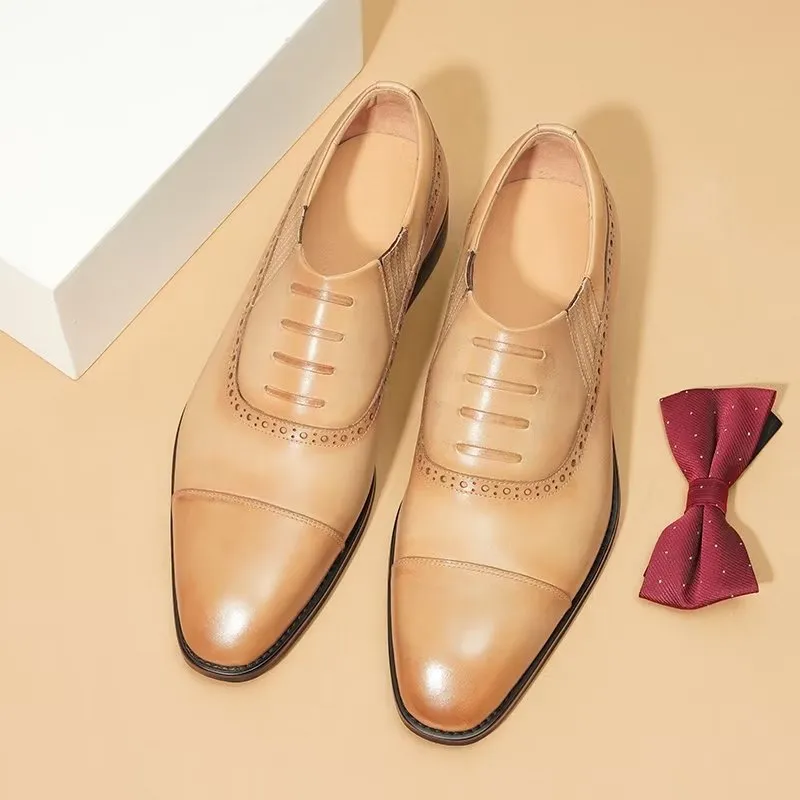 Silvareign Slip-On Derbys