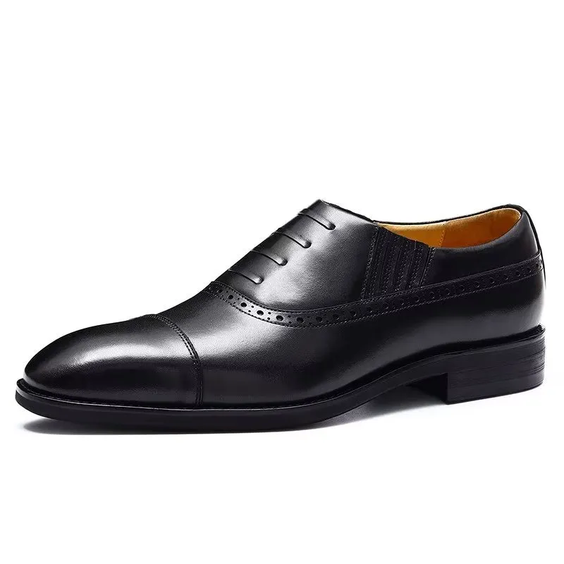 Silvareign Slip-On Derbys