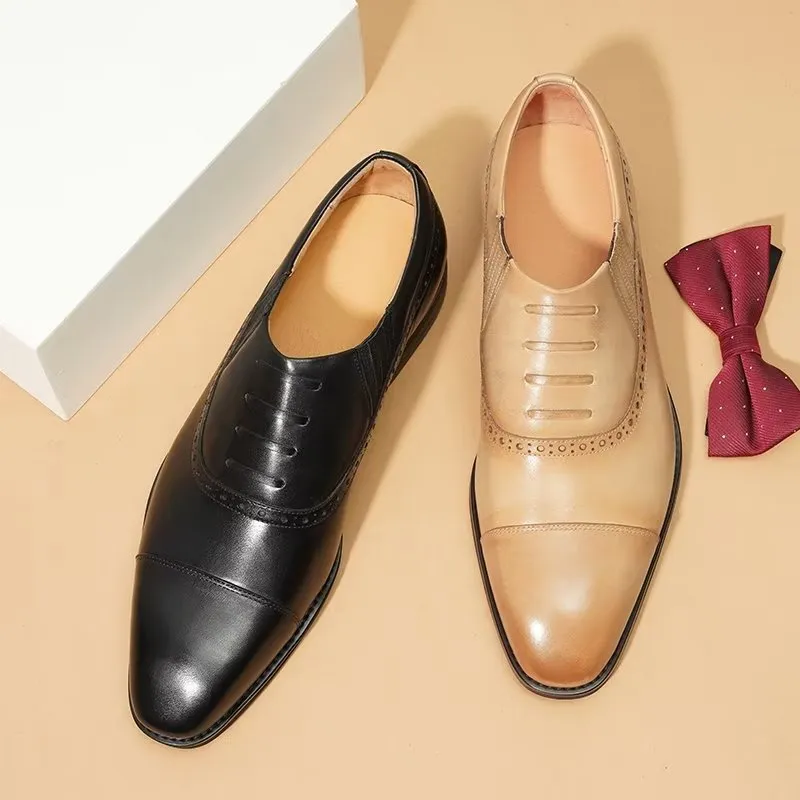 Silvareign Slip-On Derbys