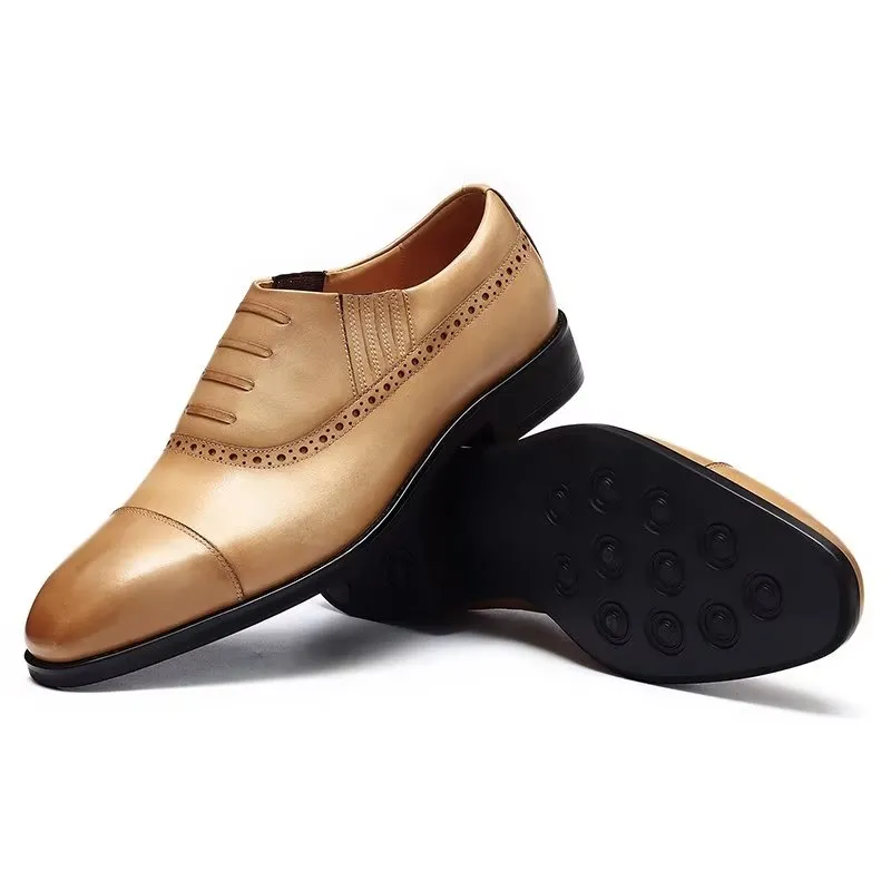 Silvareign Slip-On Derbys