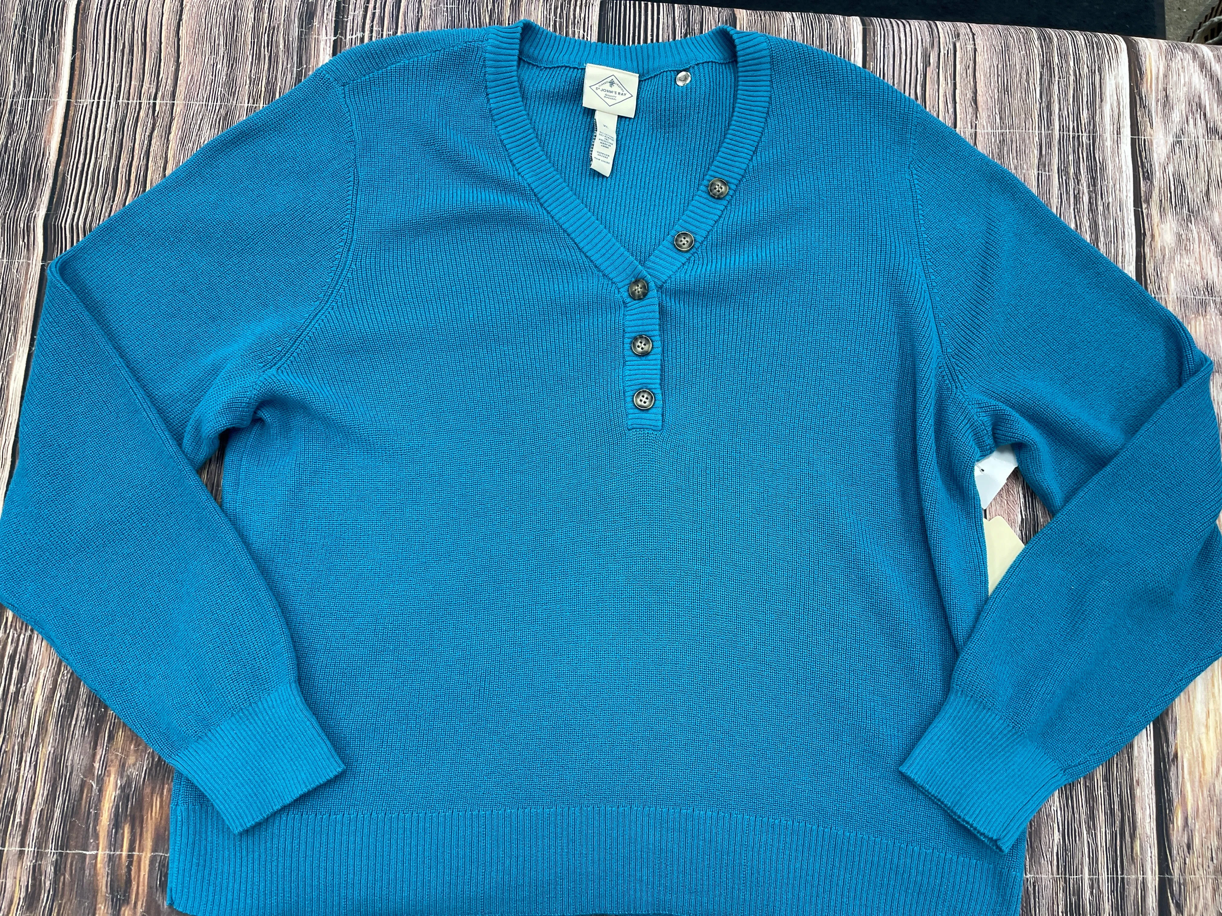 Sweater By St Johns Bay In Blue, Size: Xl