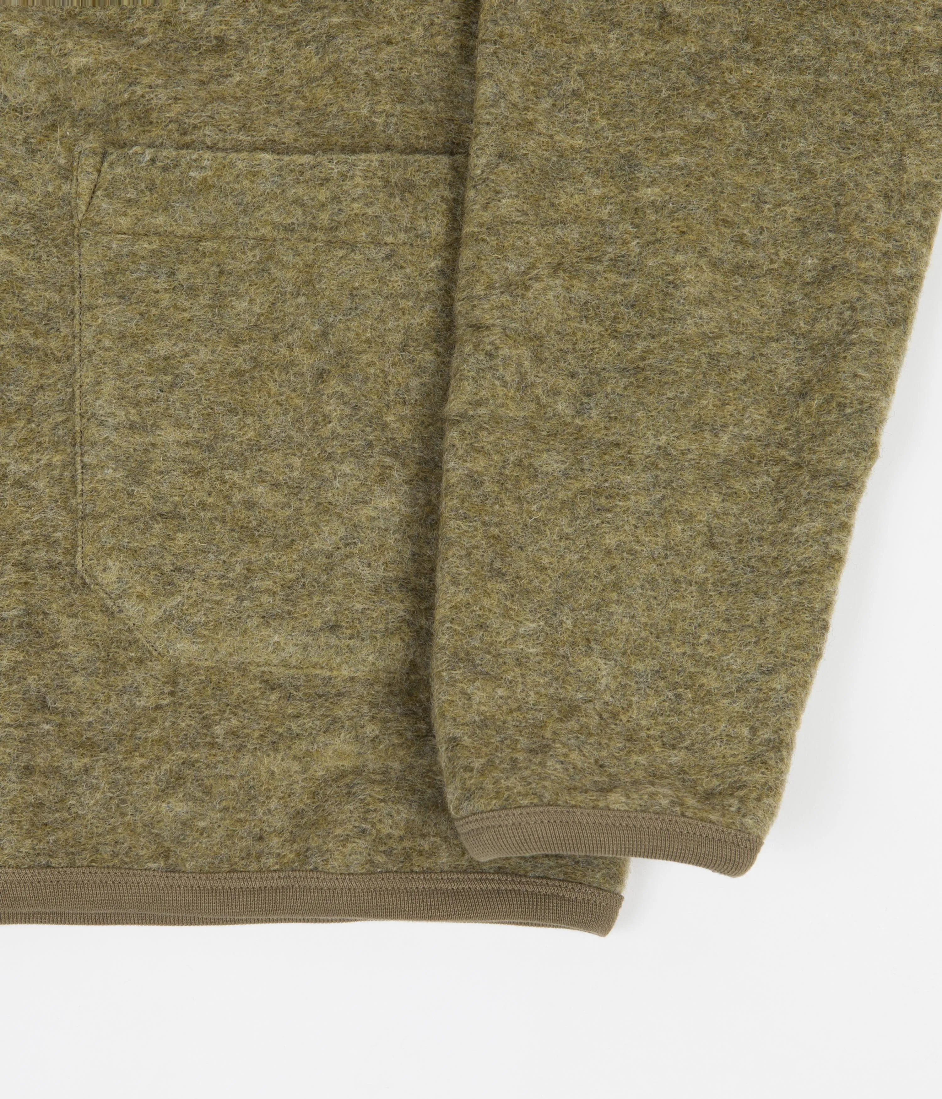 Universal Works Cardigan - Light Olive