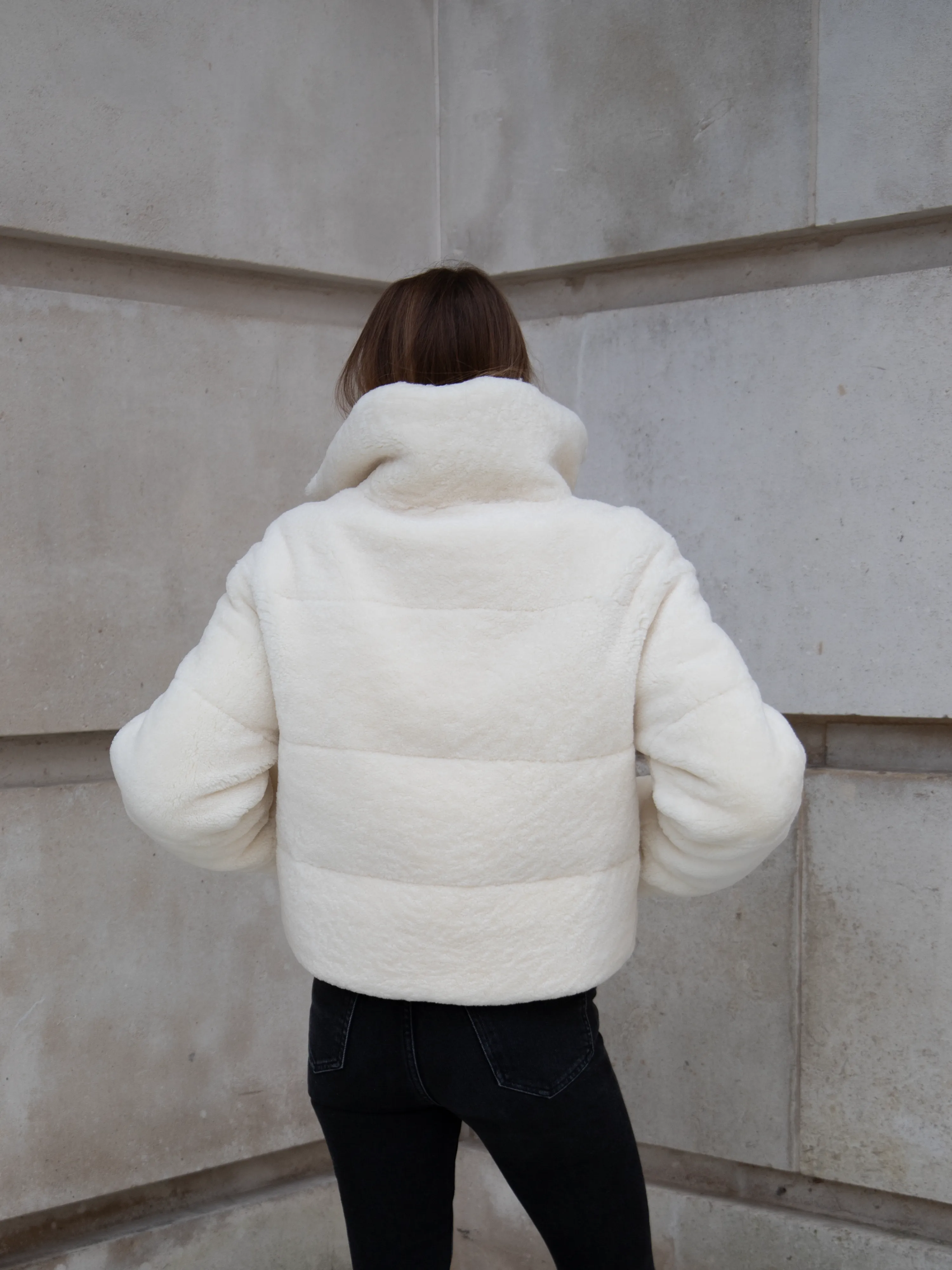 Vail Shearling Puffer