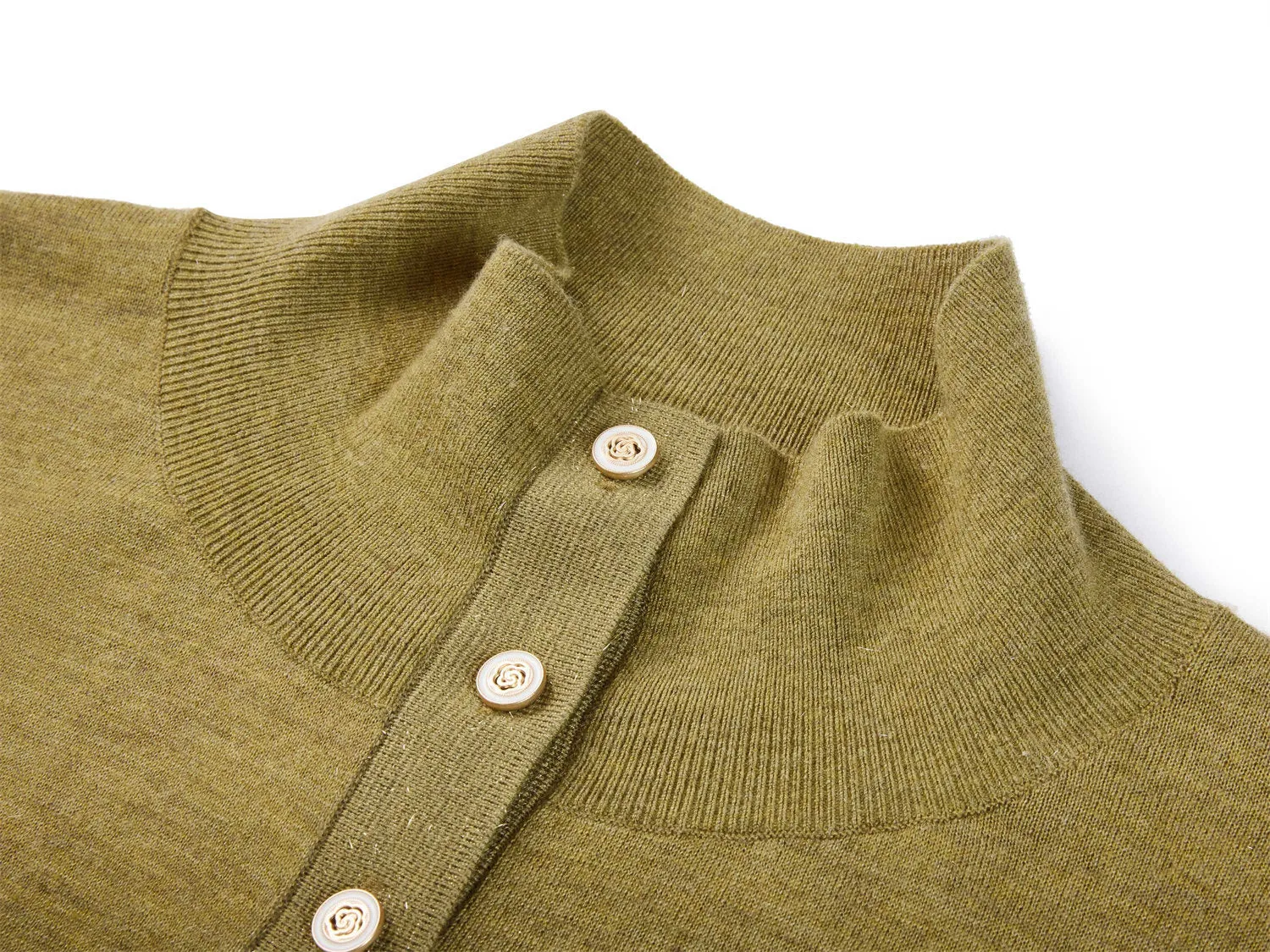 YAYING Wool Cashmere Knitted Cardigan