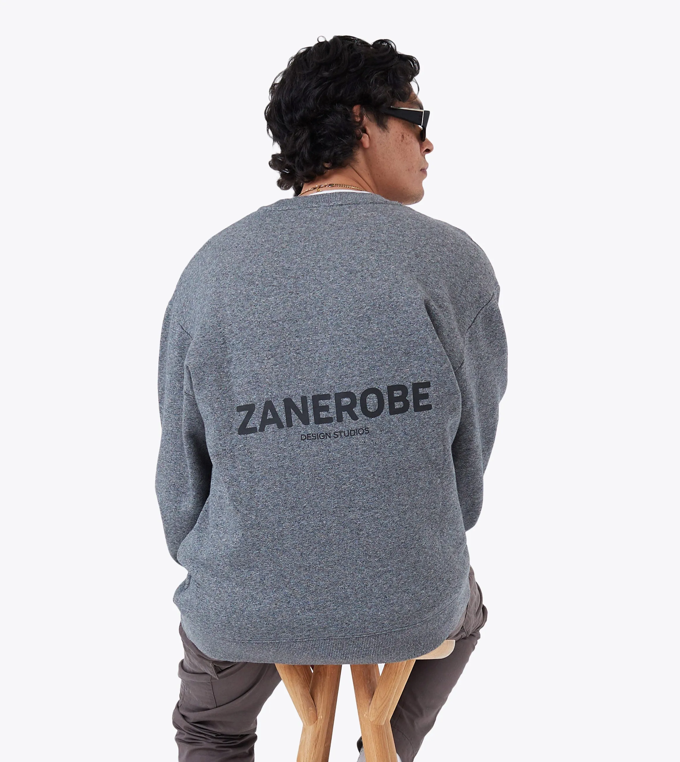 ZDS Lowgo Crew Sweat Static